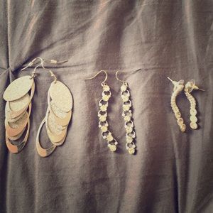 Three Sets of Earrings (Bundle)